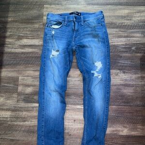 Stacked Skinny Hollister Blue Light Wash W30 L30
